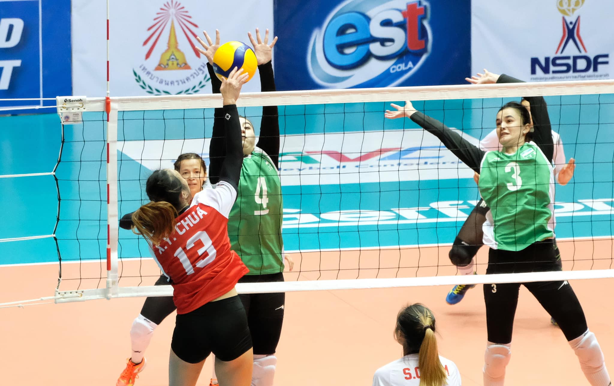 UZBEKISTAN TROUNCE SINGAPORE 30 TO TASTE FIRST VICTORY AT 3RD AVC