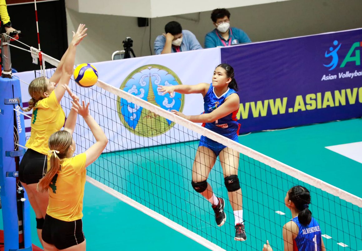 AUSTRALIA SUCCUMB TO 0-3 LOSS TO PHILIPPINES TO FINISH ON BOTTOM 11TH AT 14TH ASIAN WOMEN’S U18 CHAMPIONSHIP