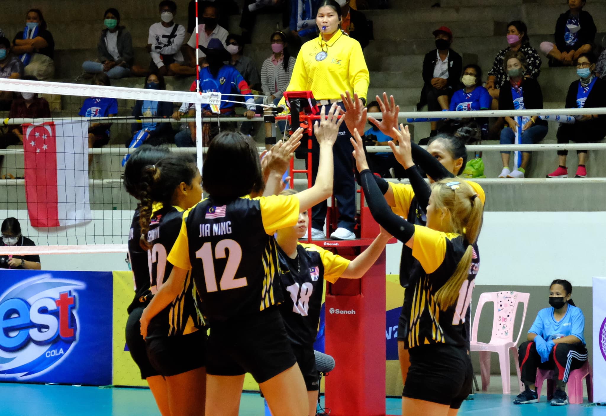 MALAYSIA PUT IT PAST GALLANT SINGAPORE TO FINISH ON THE PODIUM AT 3RD