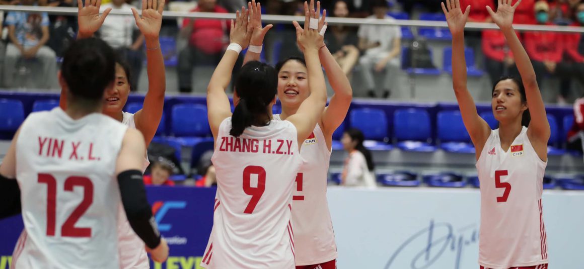 CHINA PULL OFF STRAIGHT SETS ON JAPAN FOR THIRD STRAIGHT WIN IN ASIAN WOMEN’S U20 CHAMPIONSHIP