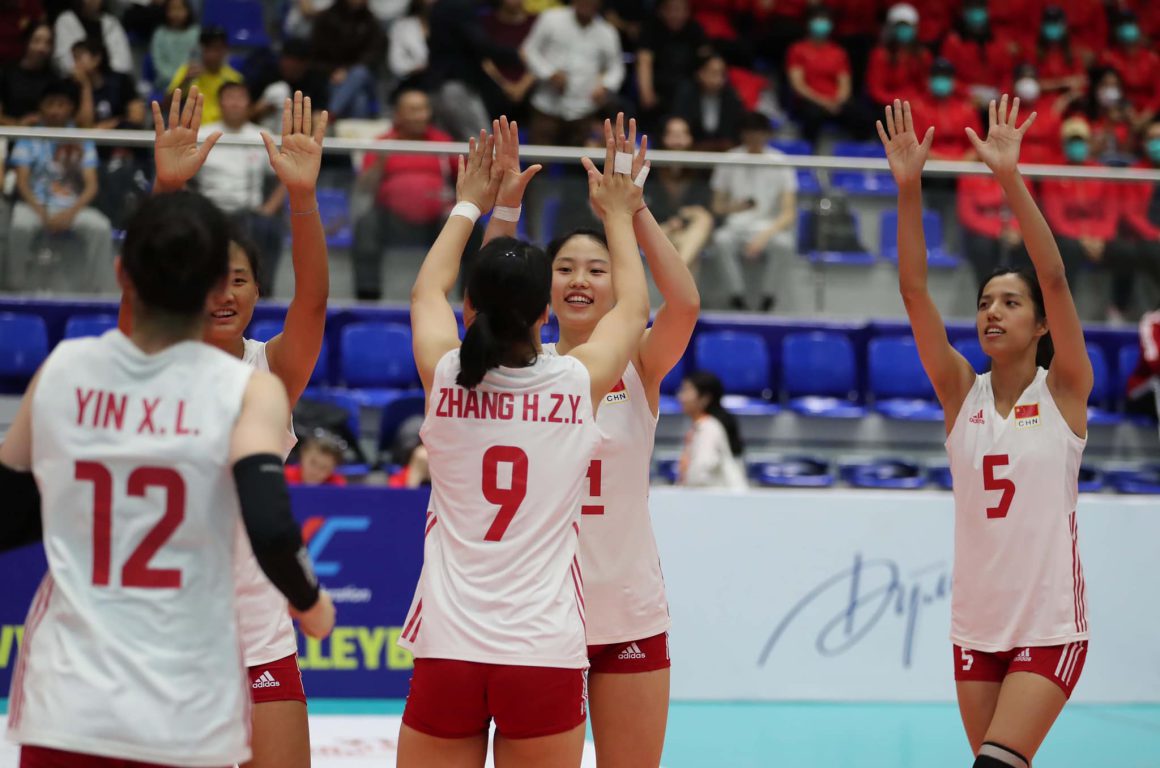 CHINA PULL OFF STRAIGHT SETS ON JAPAN FOR THIRD STRAIGHT WIN IN ASIAN WOMEN’S U20 CHAMPIONSHIP