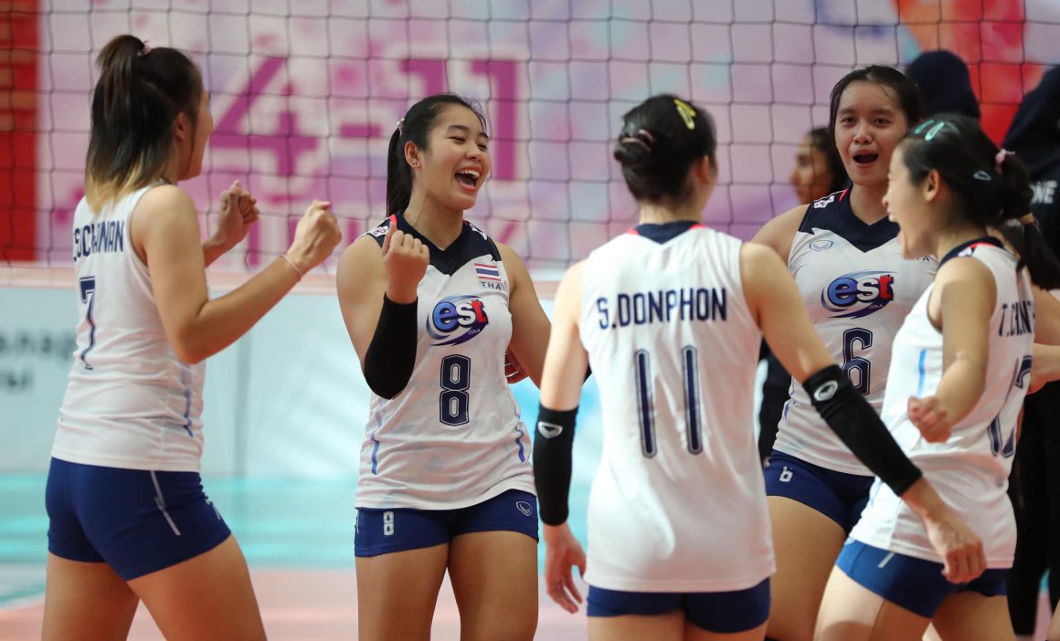 THAILAND TRIUMPH WITH STRAIGHT SETS AGAINST TALL IRAN