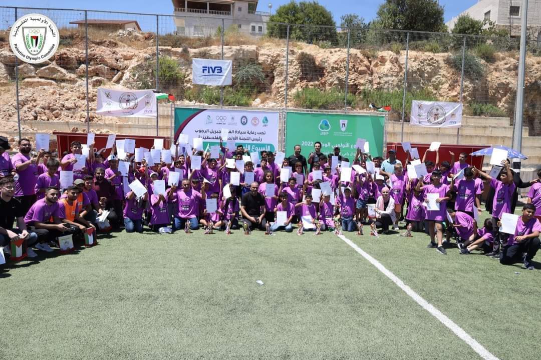 PALESTINE HOLDS MINI VOLLEYBALL FESTIVAL