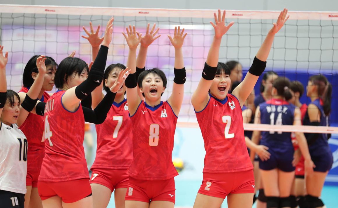 JAPAN TRIUMPH IN THREE SETS AGAINST CHINESE TAIPEI
