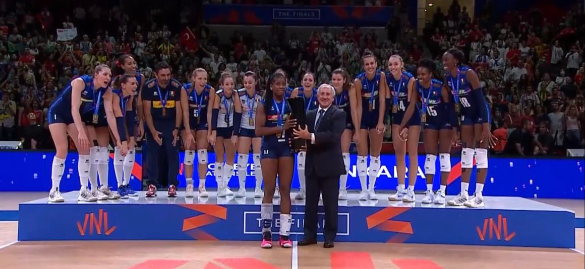 ITALY SWEEP BRAZIL TO TRIUMPH AS FIRST-TIME VNL CHAMPS