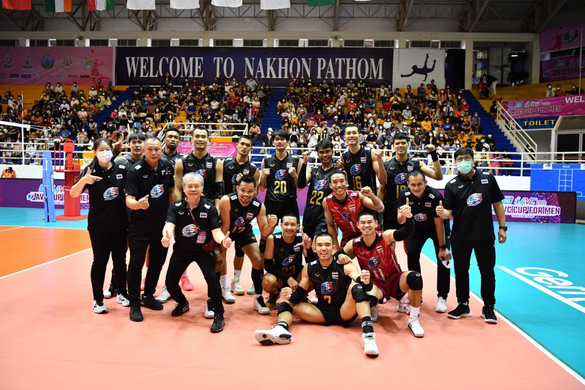 THAILAND STUN AUSTRALIA 3-1 TO CLAIM 7TH PLACE IN 2022 AVC CUP FOR MEN