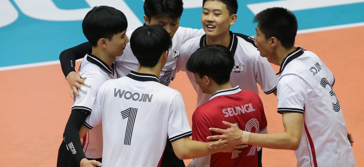KOREA BAG FIRST WIN AFTER 3-0 BLITZ OVER THAILAND IN 14TH ASIAN MEN’S U18 CHAMPIONSHIP