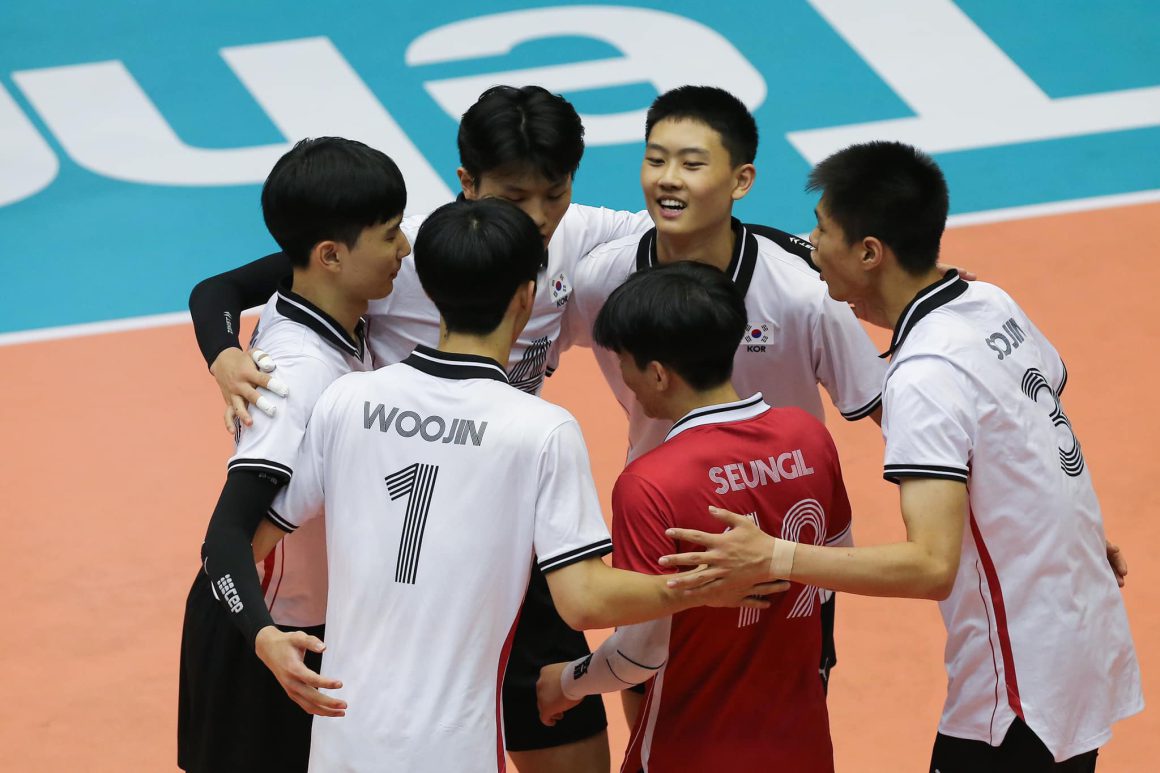 KOREA BAG FIRST WIN AFTER 3-0 BLITZ OVER THAILAND IN 14TH ASIAN MEN’S U18 CHAMPIONSHIP
