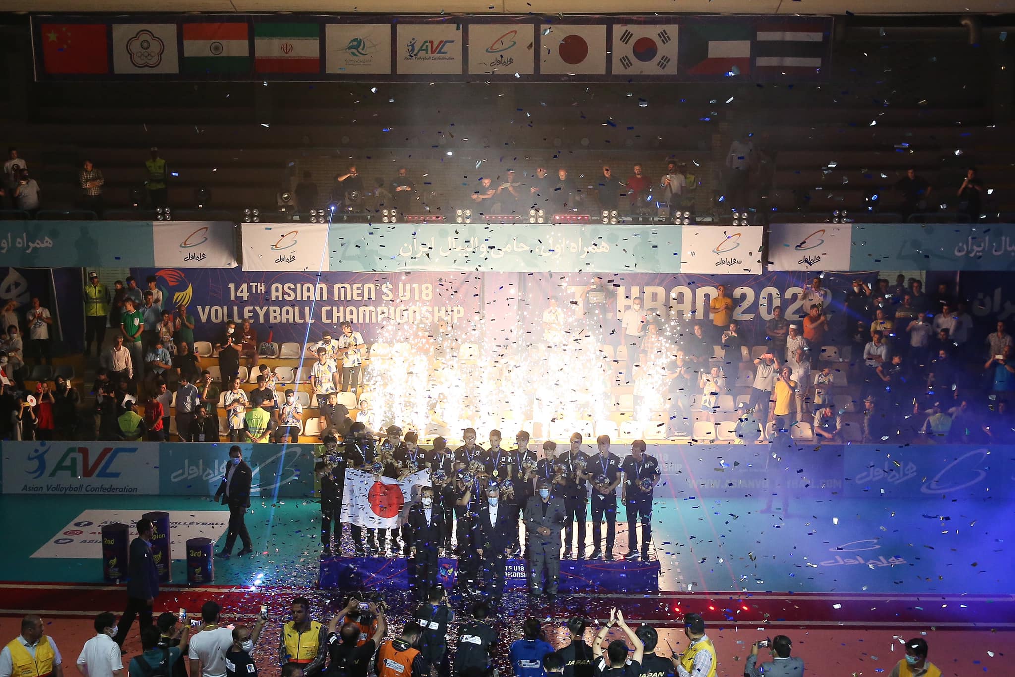 JAPAN DOMINATE 14TH ASIAN MEN’S U18 CHAMPIONSHIP IN TEHRAN Asian