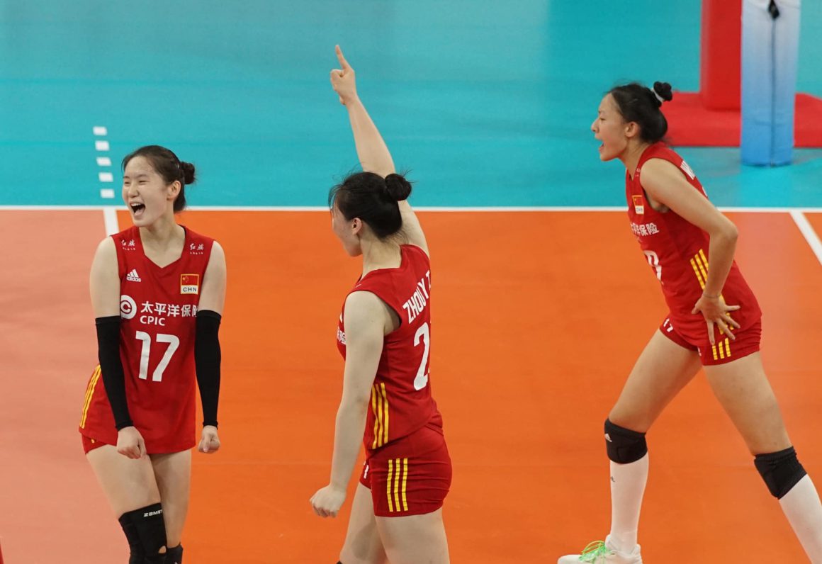 CHINA CAPTURE FOURTH WIN TO TOP POOL A IN AVC CUP