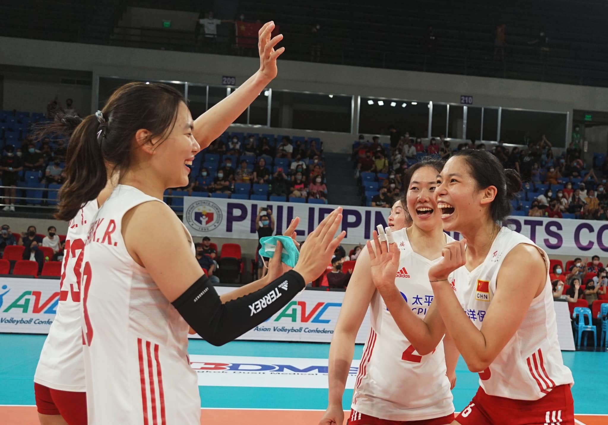 China will face Japan in the finals of 2022 AVC Cup for Women.