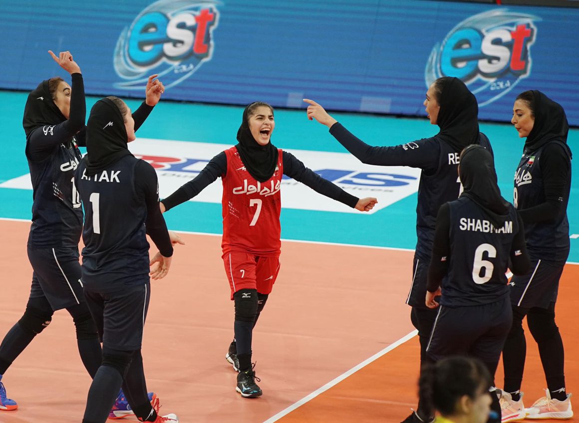 IRAN IN 7TH PLACE WITH STRAIGHT SETS ON AUSTRALIA