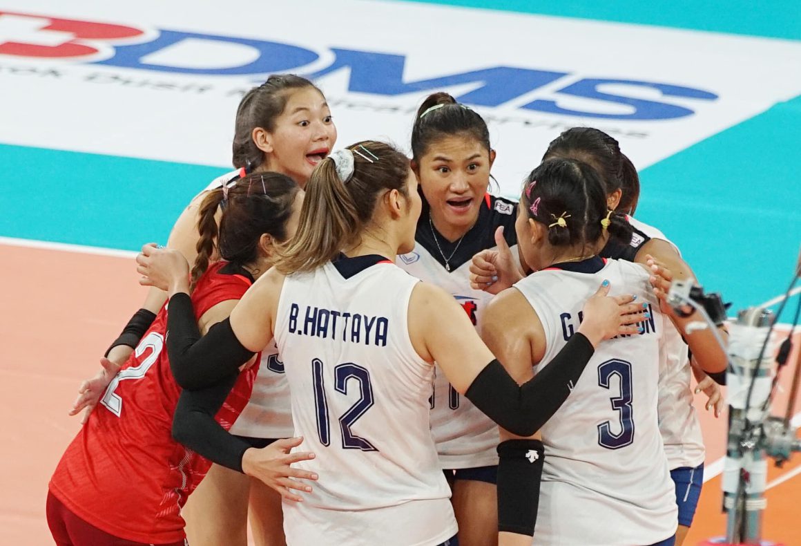 Thailand finishes off the 2022 AVC Cup for Women with bronze.