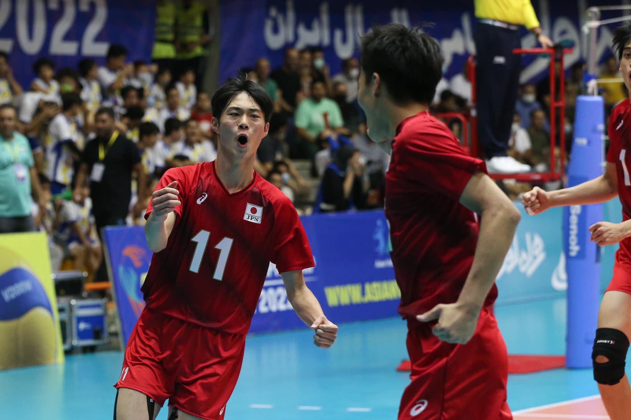 JAPAN POWER PAST HOSTS IRAN IN THRILLING THREESETTER TO REIGN SUPREME