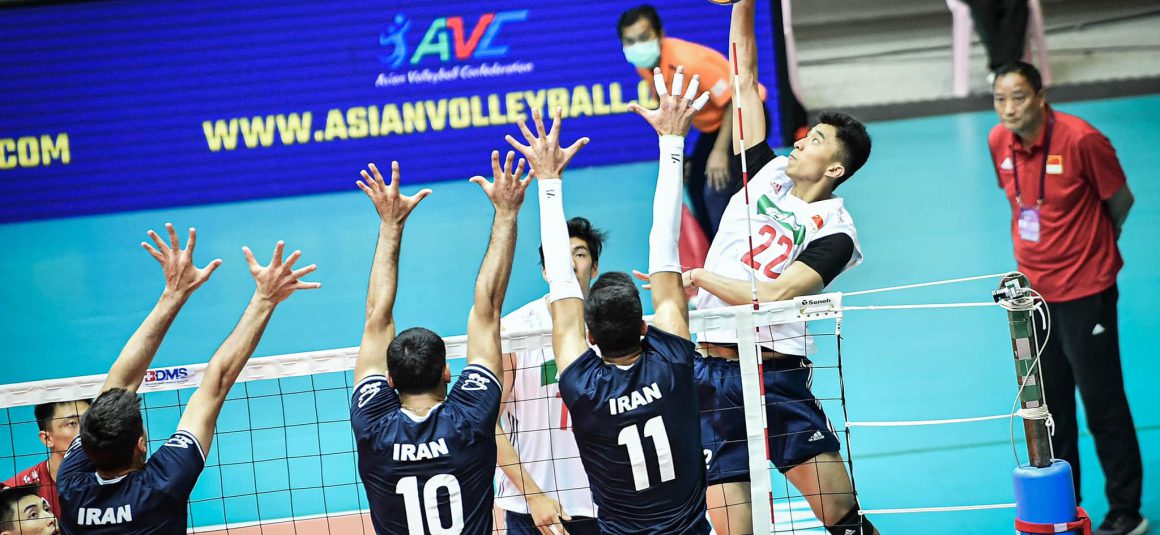 CHINA THROUGH TO SEMIFINALS OF 2022 AVC CUP FOR MEN AFTER 3-1 WIN AGAINST IRAN