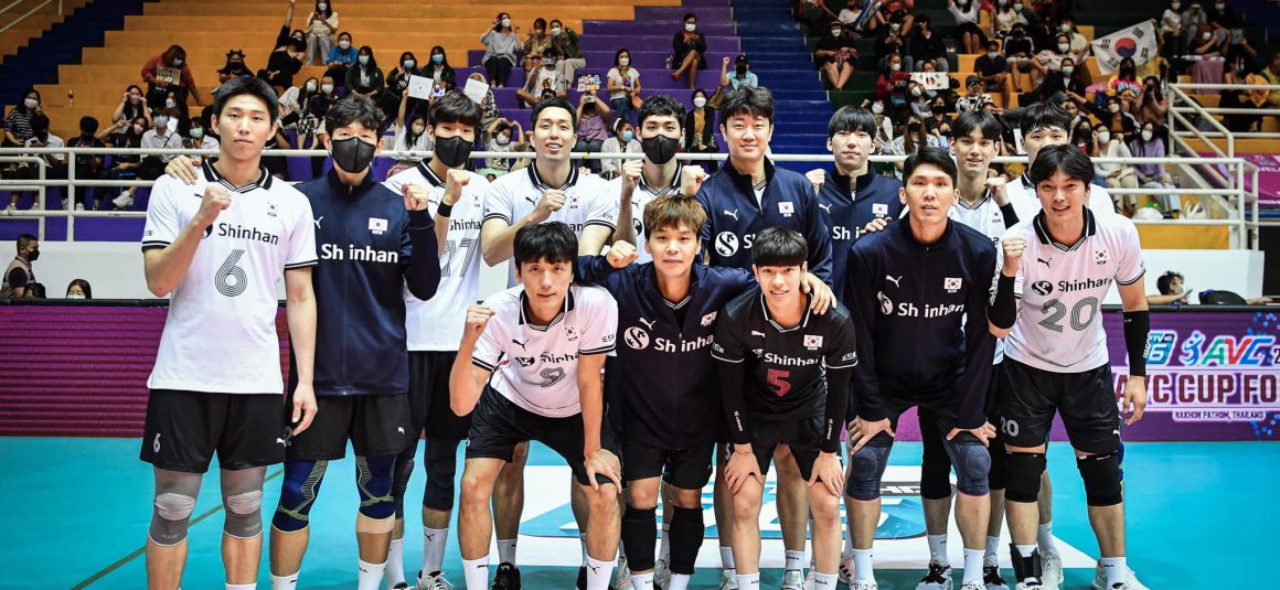 KOREA SEAL ONE-SIDED WIN AGAINST HONG KONG, CHINA IN 2022 AVC CUP FOR ME