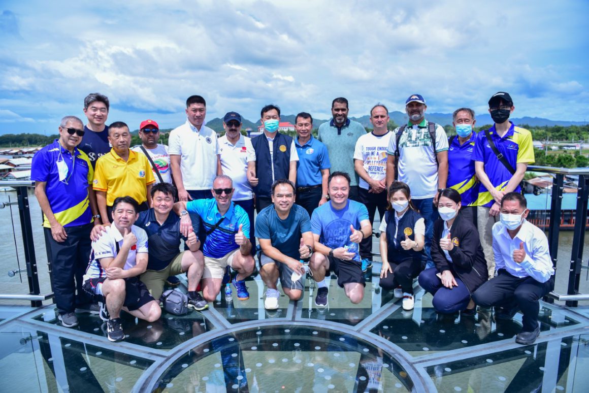 CONTROL COMMITTEE MEMBERS, REFEREES OFFICIATING IN 2022 AVC CUP FOR MEN ENJOY REST DAY IN KANCHANABURI