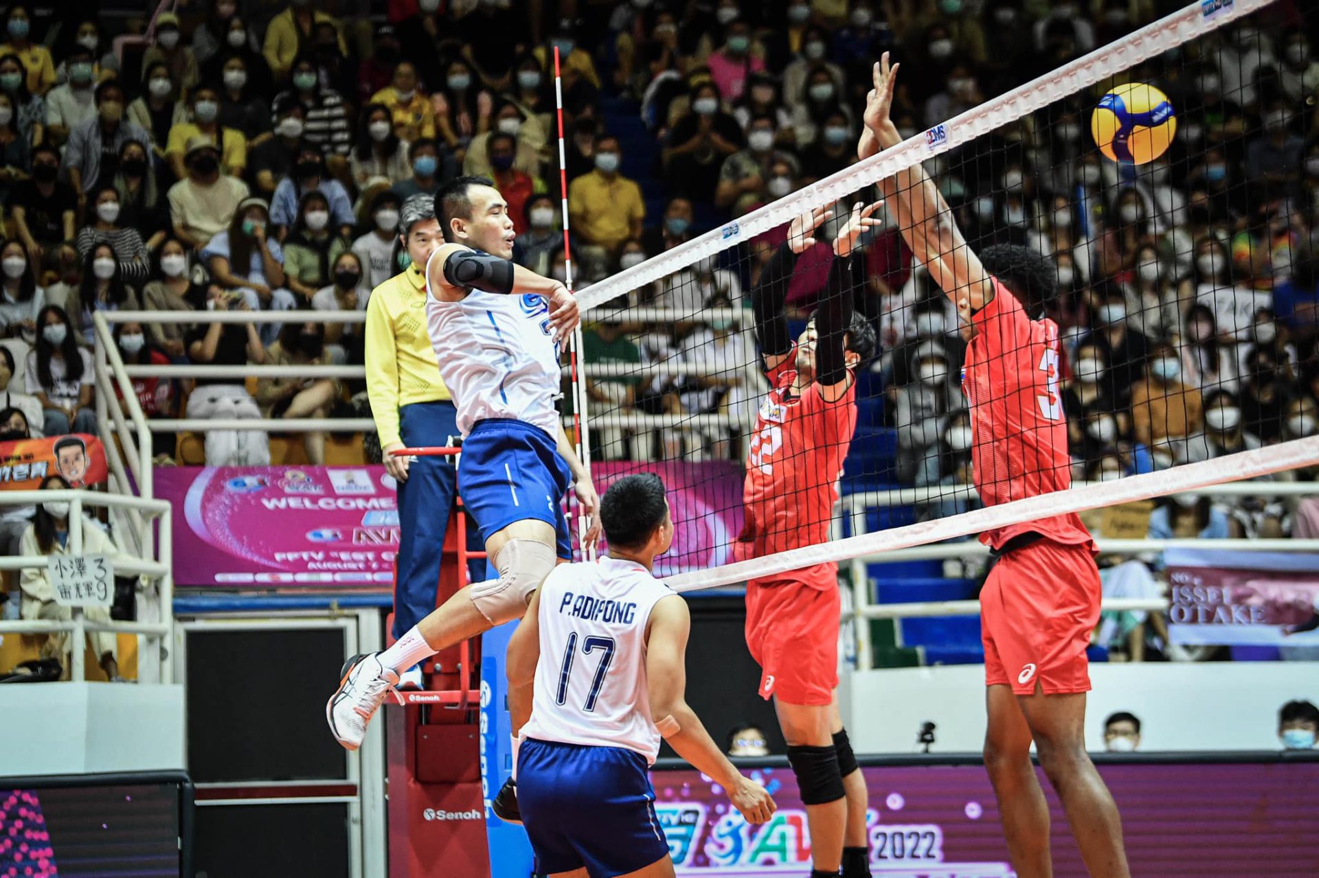 JAPAN POWER THEIR WAY TO SEMIFINALS OF 2022 AVC CUP FOR MEN AFTER