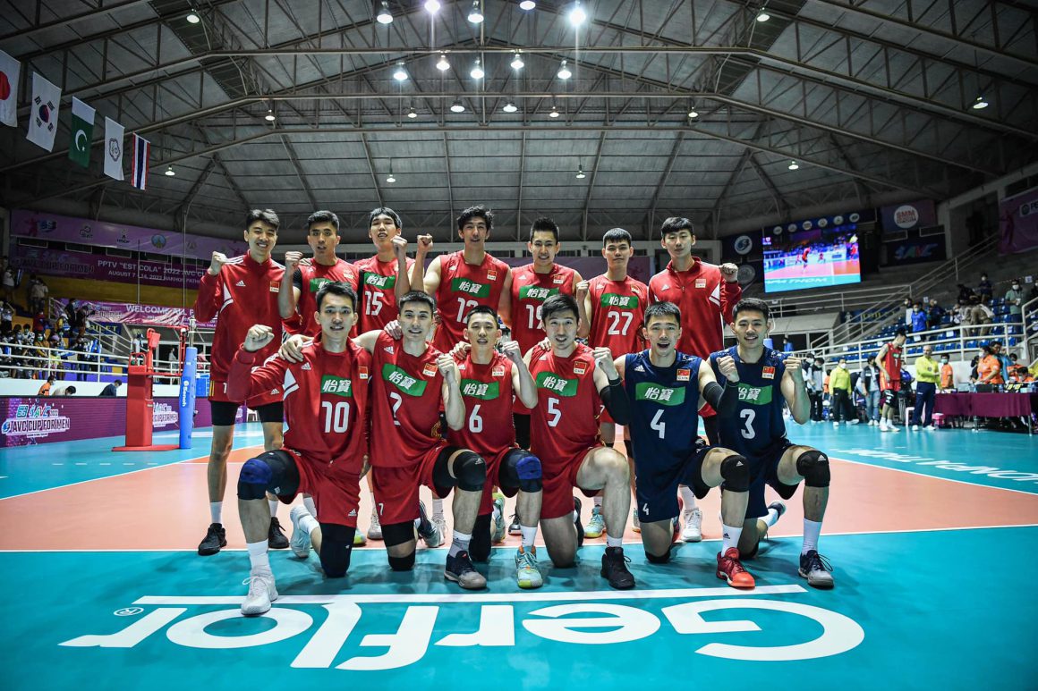 CHINA PUT IT PAST CHINESE TAIPEI IN HARD-FOUGHT FOUR-SETTER IN 2022 AVC CUP FOR MEN