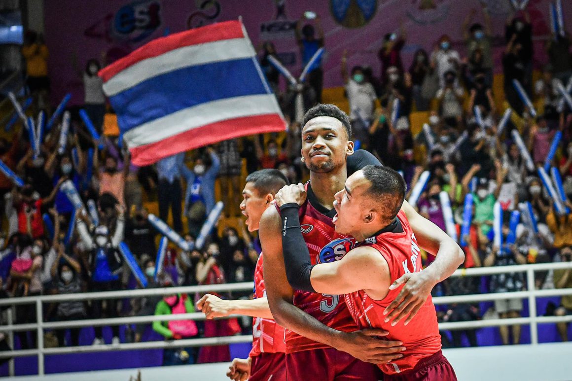 THAILAND STUN KOREA WITH FANTASTIC COMEBACK TO TOP POOL A IN 2022 AVC CUP FOR MEN