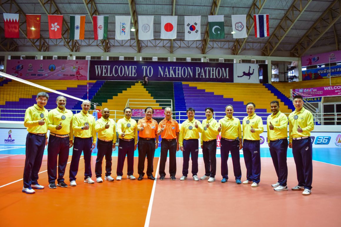 ACCOMPANYING REFEREES UNVEILED FOR 2022 AVC CUP FOR MEN IN NAKHON PATHOM