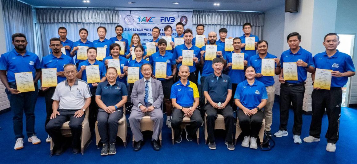 AVC BEACH VOLLEYBALL INTERNATIONAL REFEREE CANDIDATE COURSE DRAWS TO FRUITFUL CLOSE IN THAILAND