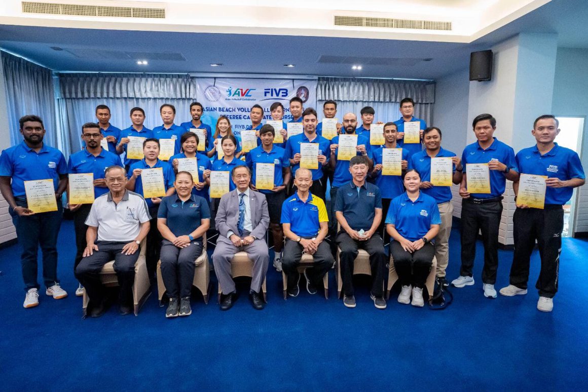 AVC BEACH VOLLEYBALL INTERNATIONAL REFEREE CANDIDATE COURSE DRAWS TO FRUITFUL CLOSE IN THAILAND