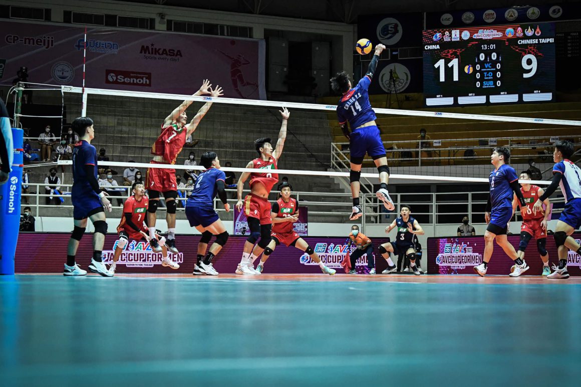 CHINESE TAIPEI, HONG KONG CHINA, INDIA RELEGATED TO 9TH-11TH PLAYOFFS IN 2022 AVC CUP FOR MEN