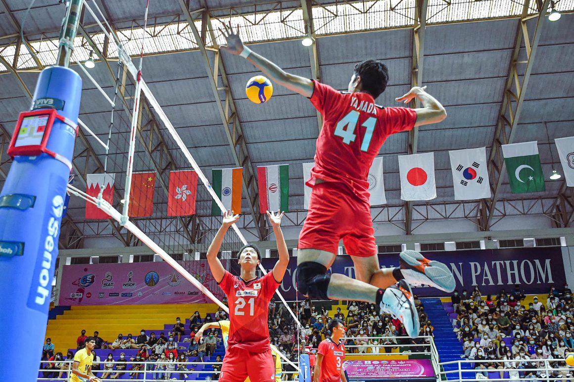 JAPAN, BAHRAIN AND HOSTS THAILAND SEAL STRAIGHT-SET WINS ON DAY 1 OF 2022 AVC CUP FOR MEN IN NAKHON PATHOM