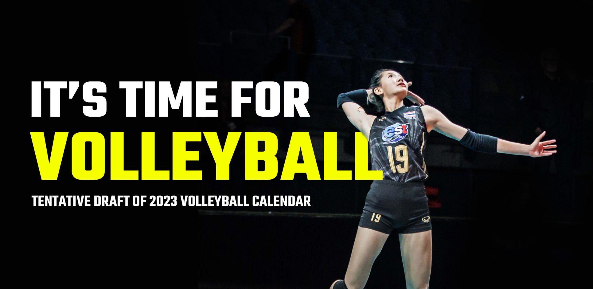 TENTATIVE DRAFT OF 2023 VOLLEYBALL CALENDAR Asian Volleyball