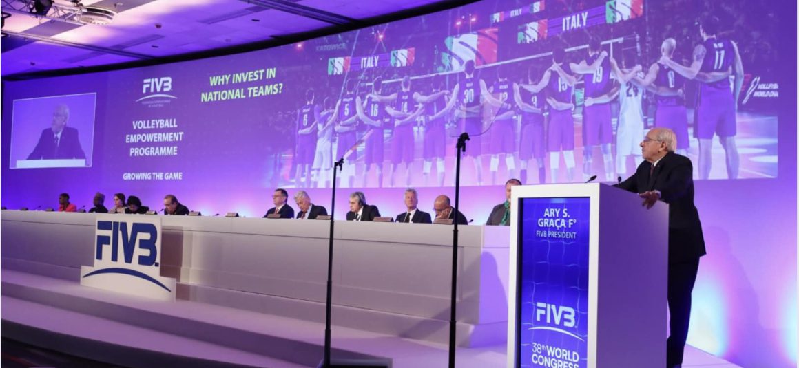 FIVB PRESIDENT HAILS RAPID GROWTH OF VOLLEYBALL GLOBALLY AND ENCOURAGES NATIONAL FEDERATIONS TO DREAM BIG