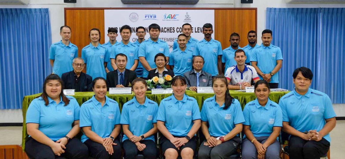 FIVB INTERNATIONAL LEVEL-1 COACHES COURSE COMMENCES IN THAILAND