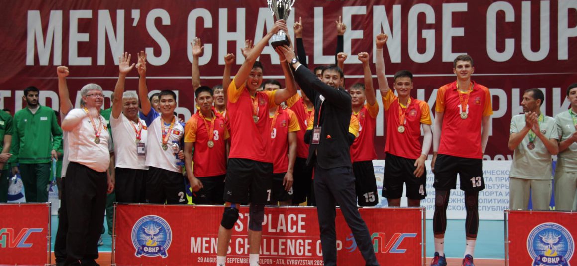 KYRGYZSTAN  CAPTURE MAIDEN AVC MEN’S CHALLENGE CUP TITLE ON HOME SOIL AFTER COMEBACK 3-2 WIN AGAINST SAUDI ARABIA