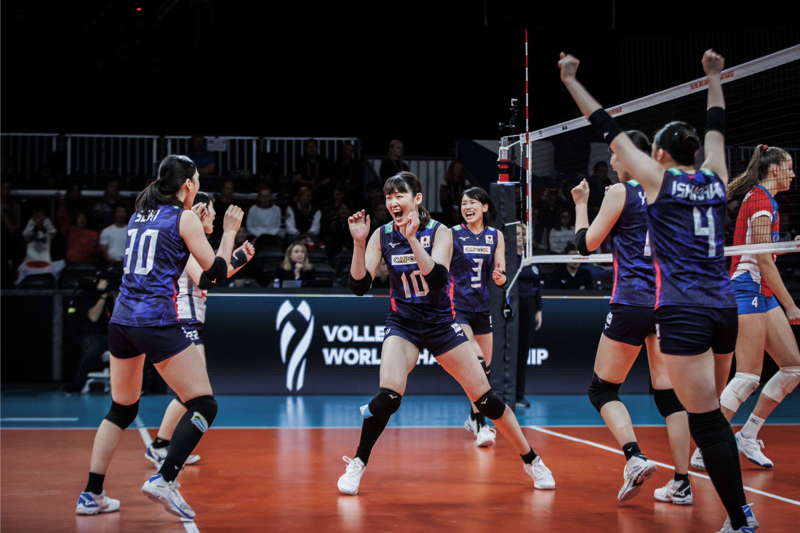 MERCILESS JAPAN BEAT THE CZECHS IN STRAIGHT SETS IN WOMENS WORLD CHAMPIONSHIP