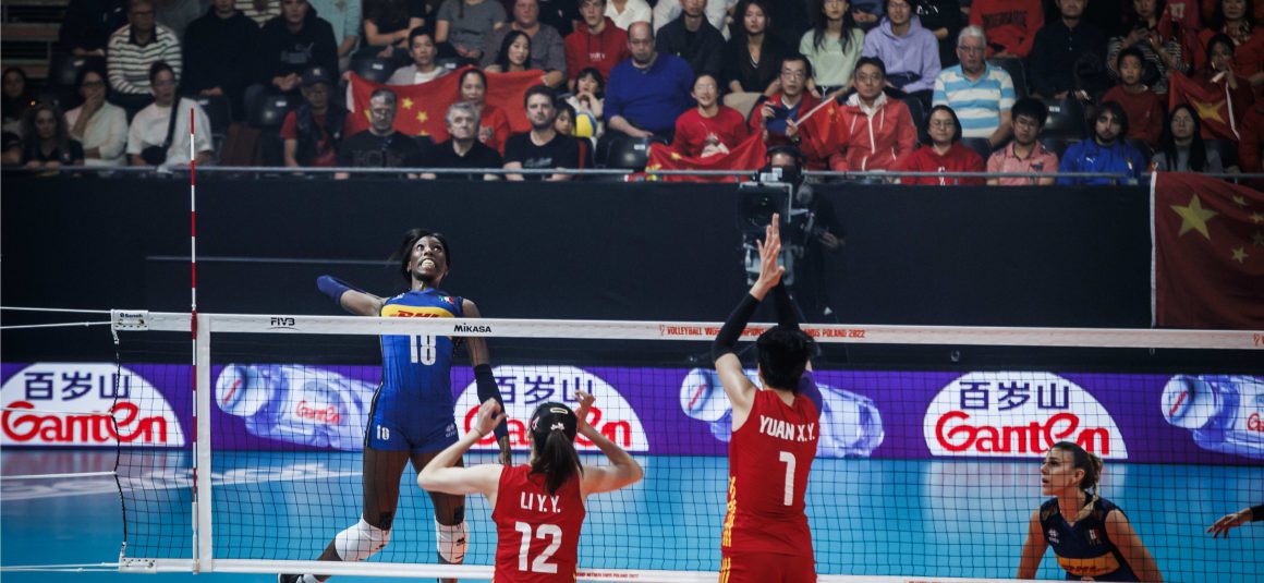 ITALY DEMOLISH CHINA TO SNATCH FIRST SEMIFINAL SPOT IN WOMEN’S WORLD CHAMPIONSHIP