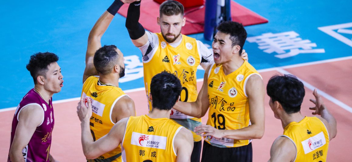 SHANGHAI, BAODING MAKE IT TWO ON THE TROT IN CHINESE MEN’S SUPER LEAGUE