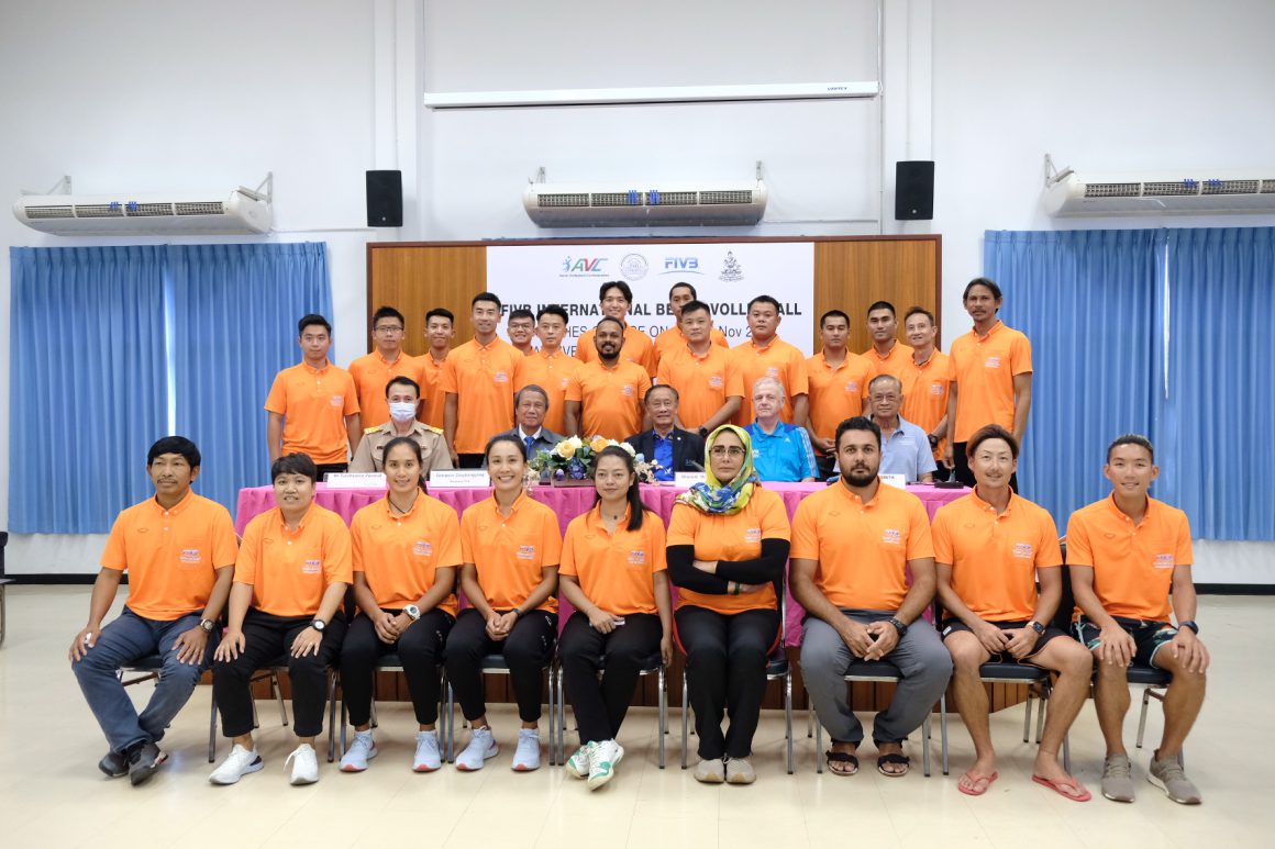 24 CANDIDATES ATTENDING FIVB INTERNATIONAL BEACH VOLLEYBALL COACHES COURSE AT FIVB DC IN THAILAND