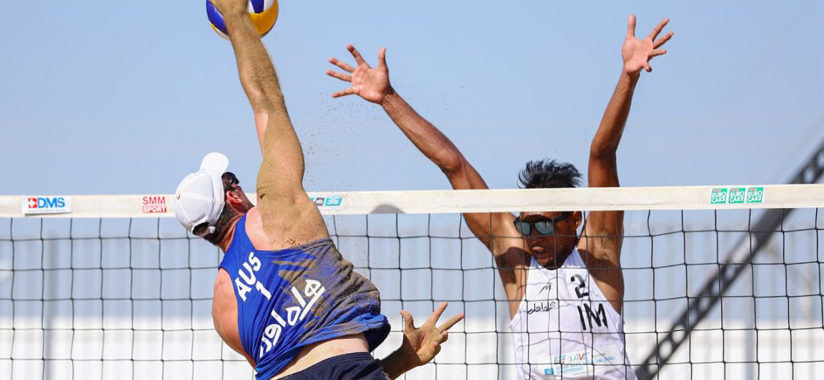 FAVOURITES REMAIN ON COURSE IN ASIAN SENIOR MEN’S BEACH VOLLEYBALL CHAMPIONSHIP AS EXCITEMENT REACHES FEVER PITCH WITH TEAMS CONTESTING KNOCKOUT STAGE