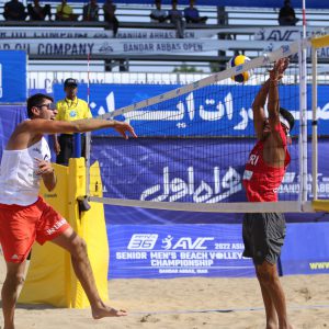 STRONG TEAMS OUTPLAY LOWER-RATED RIVALS ON DAY 1 OF ASIAN SENIOR MEN’S BEACH VOLLEYBALL CHAMPIONSHIP IN IRAN