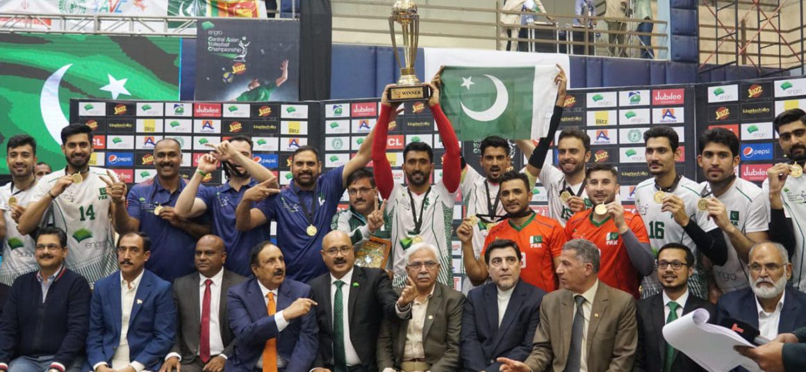 PAKISTAN CROWNED CHAMPIONS ON HOME SOIL IN ENGRO CENTRAL ASIAN MEN’S VOLLEYBALL CHAMPIONSHIP