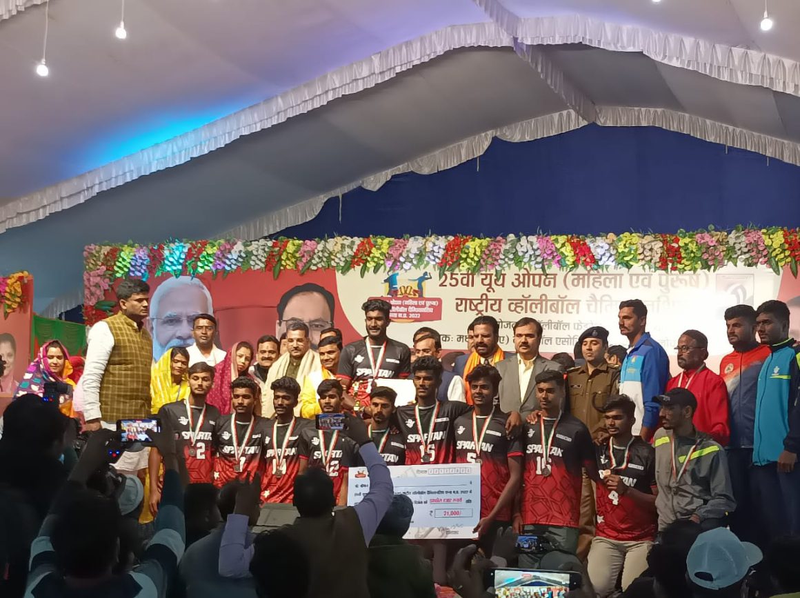 25TH YOUTH NATIONAL VOLLEYBALL CHAMPIONSHIP FOR MEN AND WOMEN COMES TO FRUITFUL END IN INDIA
