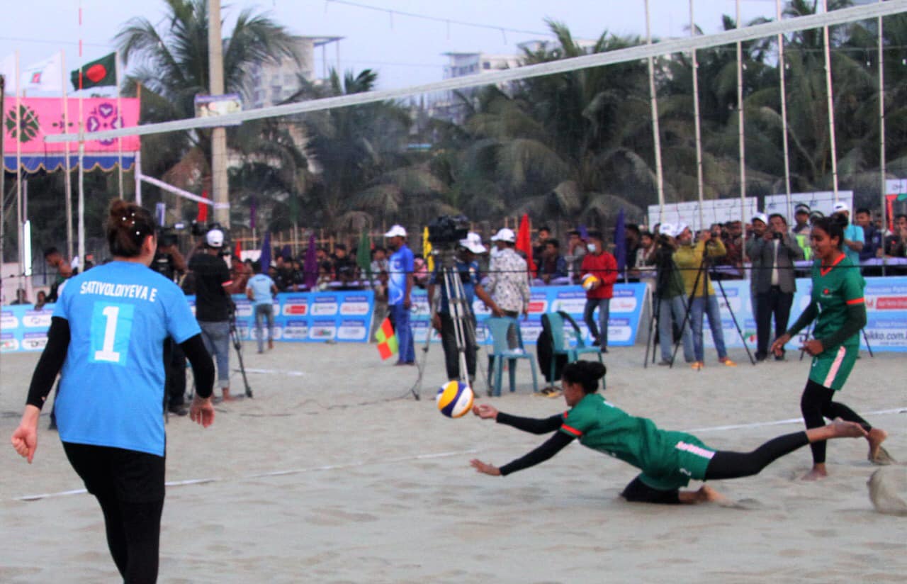 CAVA BEACH VOLLEYBALL TOUR BANGLADESH KICKS OFF AT COX’S BAZAR BEACH ...