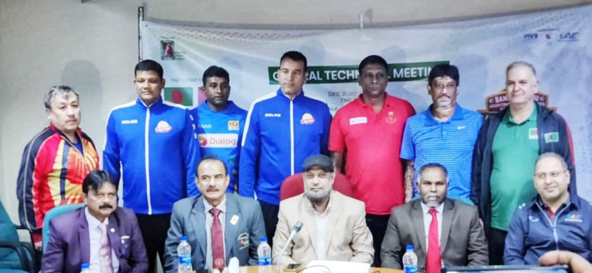 TEAMS, CONTROL, ORGANISERS CONVENE IN GTM AHEAD OF CAVA MEN’S U23 CHAMPIONSHIP IN BANGLADESH