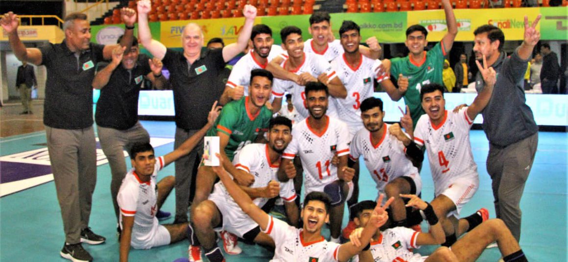 HOSTS BANGLADESH TOP 4-TEAM STANDINGS TO FIGHT IT OUT WITH NEPAL AND KYRGYZSTAN, SRI LANKA FACE OFF IN CAVA MEN’S U23 CHAMPIONSHIP SEMIFINALS