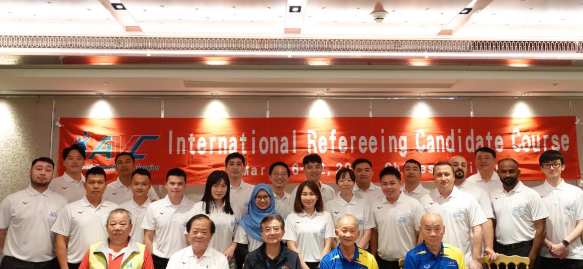 ASIAN INTERNATIONAL REFEREE CANDIDATE COURSE UNDER WAY IN CHINESE TAIPEI