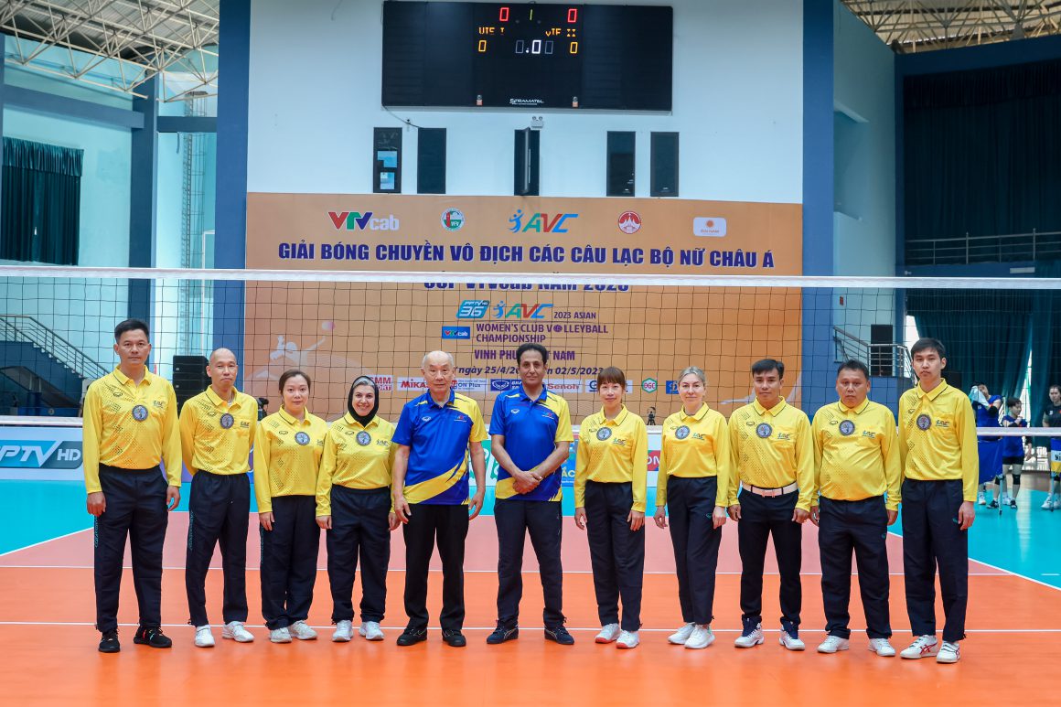 ACCOMPANYING REFS READY TO OFFICIATE AT 2023 ASIAN WOMEN’S CLUB CHAMPIONSHIP IN VINH PHUC