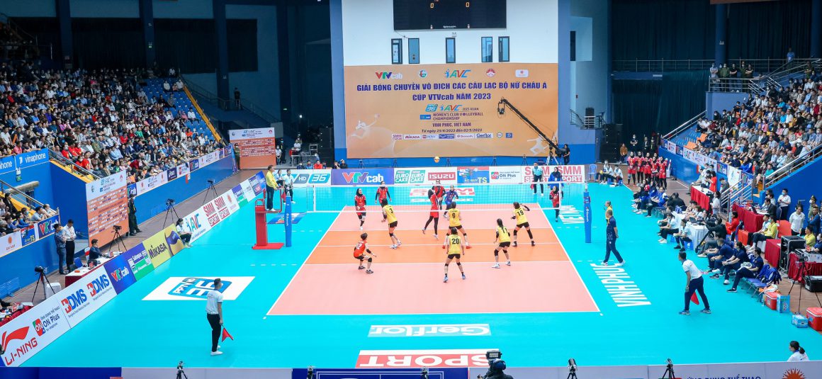 ASIAN WOMEN’S CLUB CHAMPIONSHIP IN VINH PHUC OFF TO ACTION-PACKED ENCOUNTERS 