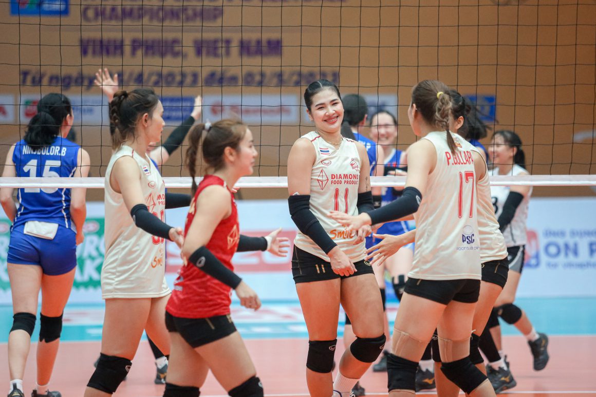 DIAMOND FOOD PUT IT PAST SPIRITED KHUVSGUL ERCHIM IN STRAIGHT SETS FOR SECOND WIN IN 2023 ASIAN WOMEN’S CLUB CHAMPIONSHIP