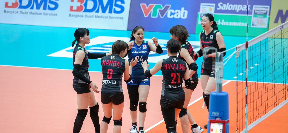 HISAMITSU TASTE FIRST WIN IN 2023 ASIAN WOMEN’S CLUB CHAMPIONSHIP AFTER 3-0 DEMOLITION OF PAYKAN IN THEIR LAST POOL A ENCOUNTER