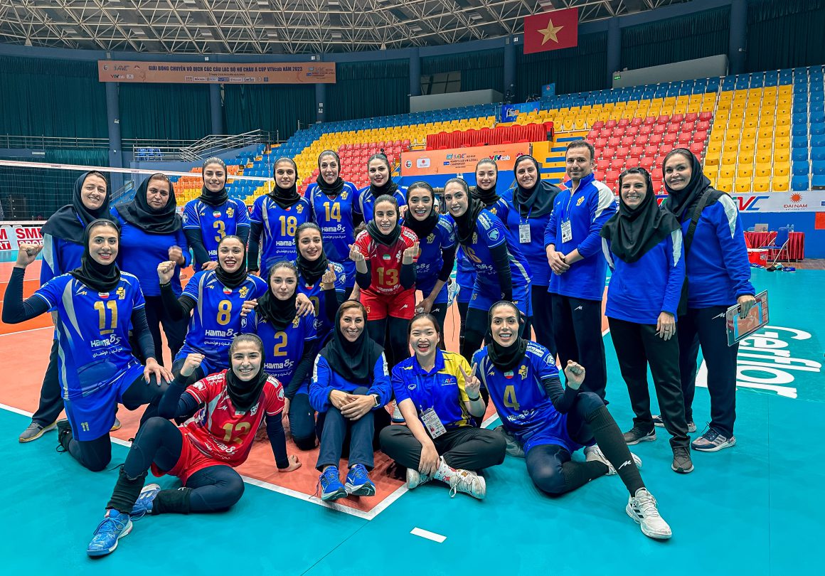 PAYKAN CLAIM FIRST WIN IN 2023 ASIAN WOMEN’S CLUB CHAMPIONSHIP AFTER PREVAILING OVER KHUVSGUL ERCHIM 3-0 IN 5TH-9TH RANKING ROUND
